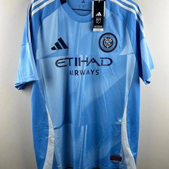 2025/26 Adidas New York City Football Club MLS Soccer Jersey NWT Size XL - Picture 1 of 8